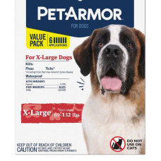 Pet Armor Flea and Tick Treatment for Extra Large Size Dogs (89-132 lbs)